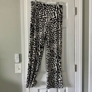 Stylish Black and White Women's Pants